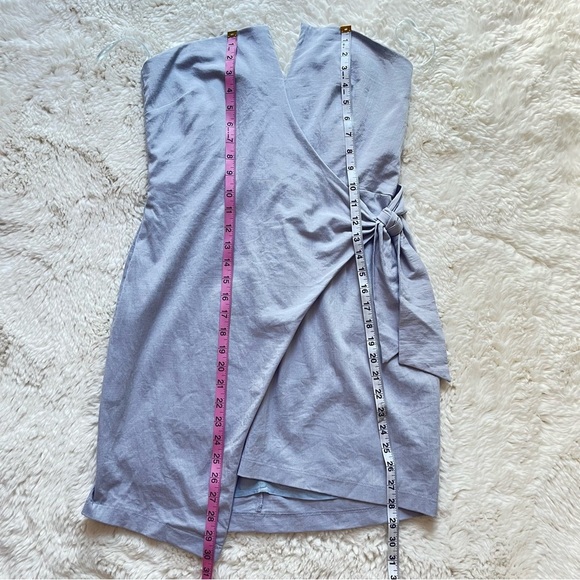 South Moon Under Ice Blue Dress L - Picture 3 of 8